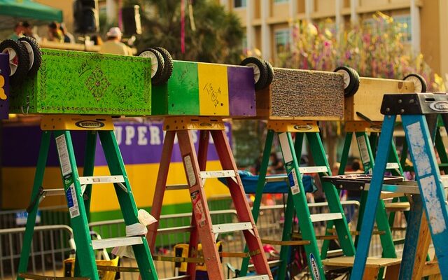 mardi gras ladder